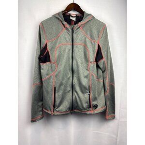 Women’s Harley Davidson Zip-Up Biker Hoodie, with Logo Design on Back